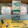 mailer showing Bear Cubs and Sour Watermelon gummies, and salt water taffy box