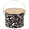 tin of Dolle's® Popcorn decorated with swirling design pattern artwork