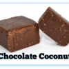 2 pieces of Chocolate Coconut