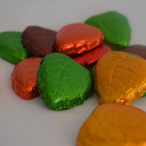 assortment of Milk Chocolate Foiled Leaves