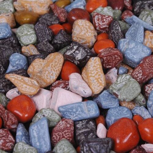 close up of assorted Chocoloate Rocks