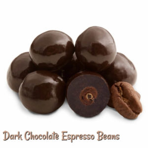 pile of Dark Chocolate Espresso Beans