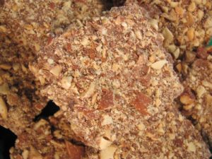 close up of Almond Buttercrunch