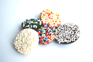 assortment of Chocolate Non Pareils